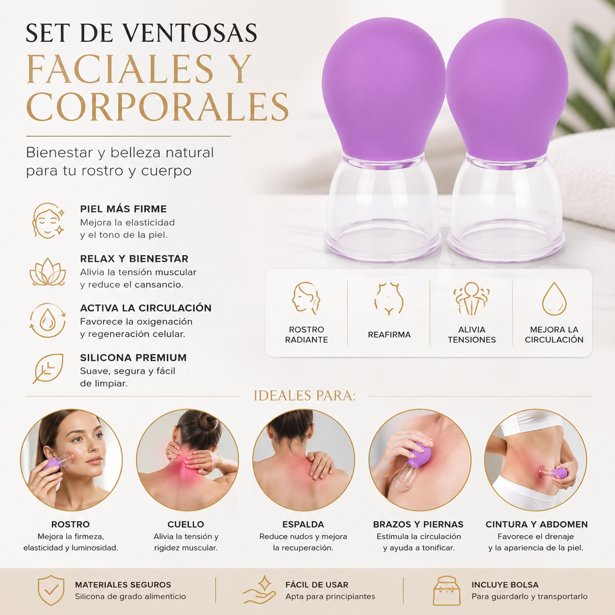 Luvinos™ Ventosas Faciales Pro